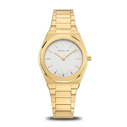 Picture of Reloj Classic dorado pulido, esfera tornasolada