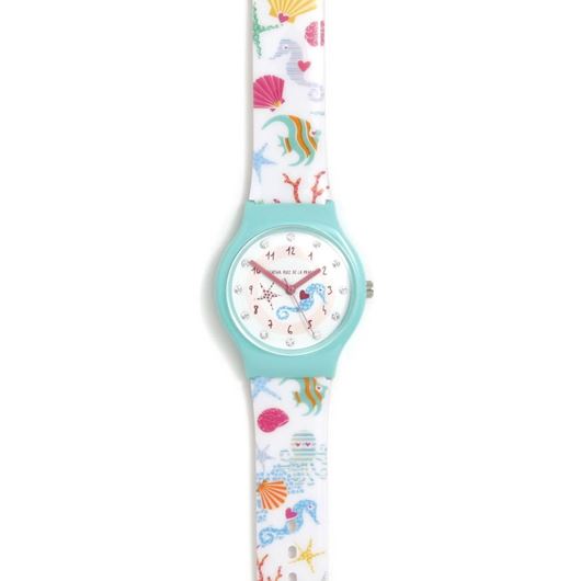 Picture of Reloj flip acuario con brillantes