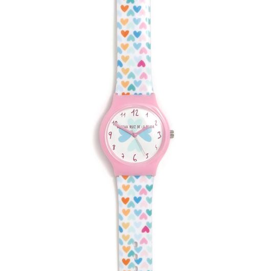 Picture of Reloj flip corazones 