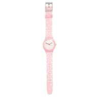 Foto de Reloj flip corazones rosa