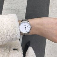 Foto de Reloj de mujer Féroce 3-link en plateado