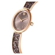 Foto de Reloj Crystal Rock Oval baño tono oro rosa