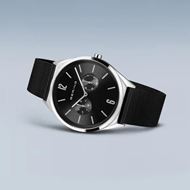 Foto de Set reloj Sailing negro 40mm + pulsera hombre