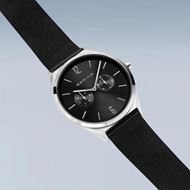 Foto de Set reloj Sailing negro 40mm + pulsera hombre