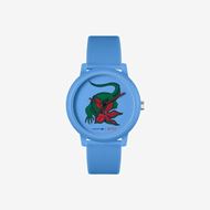 Picture of Reloj Lacoste.12.12 × Netflix de silicona azul claro 42mm