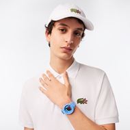 Picture of Reloj Lacoste.12.12 × Netflix de silicona azul claro 42mm
