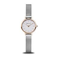 Foto de Set Reloj Bering clásico 22mm + pulsera acero y baño rose