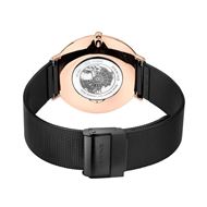 Foto de Reloj ultra slim negro caja rose 39mm