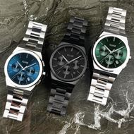 Foto de Reloj de hombre Vigoureux Chrono acero y azul