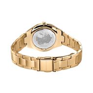 Foto de Reloj Ultra Slim esfera blanca y color tono oro 31mm
