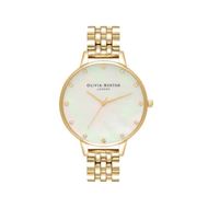 Foto de Reloj Olivia Burton esfera de nácar y brazalete de acero con baño dorado