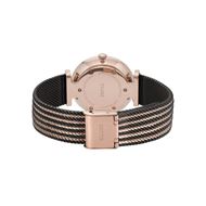 Foto de Reloj de mujer Triomphe Mesh en rosado y negro