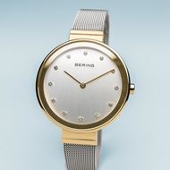 Foto de Reloj Bering mujer clásico malla fina bicolor 34mm