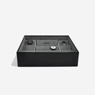 Foto de Caja de 12 relojes negro/gris oscuro