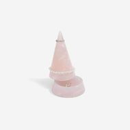 Foto de Peana de joyería grande con efecto de cuarzo rosa