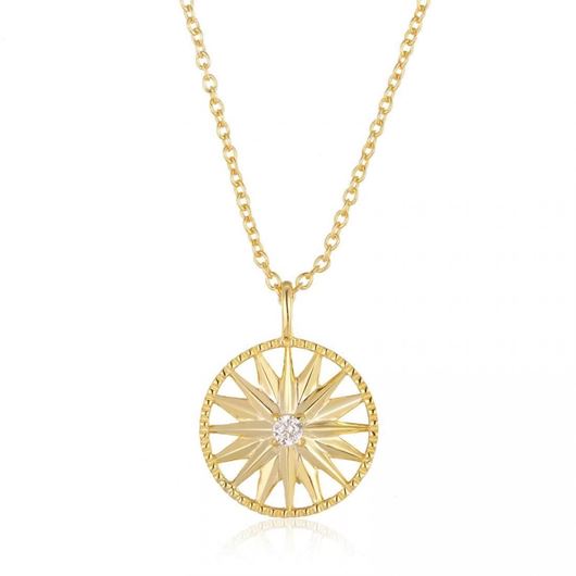 Picture of Collar Estrella con circonita central