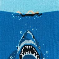 Picture of Calcetines Invisibles Tiburón jaws azul