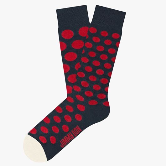 Picture of Calcetines Dots azul y rojo