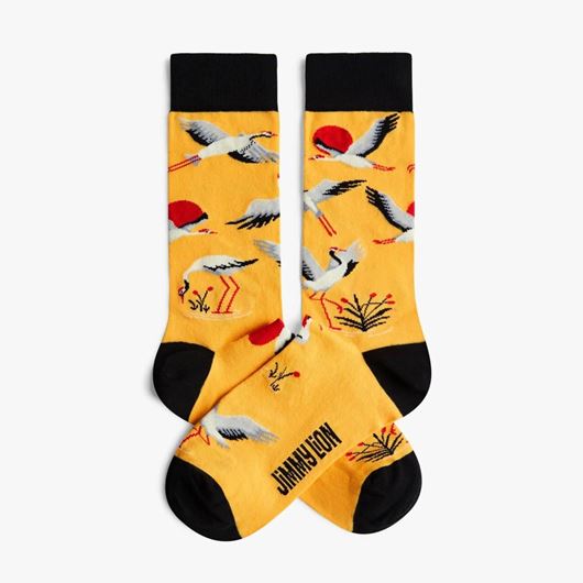 Picture of Calcetines Cranes amarillo
