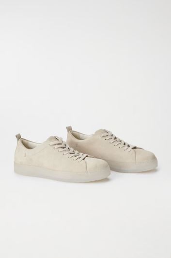Foto de Zapatillas de piel color perla