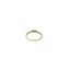 Foto de Anillo plata baño oro con baguet amazonita y circonitas azul