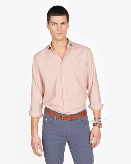 Foto de Camisa Capri rosa empolvado