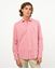 Foto de Camisa sport slim fit en microestructura de algodón rojo