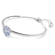Foto de Pulsera Idyllia flor azul con baño de rodio