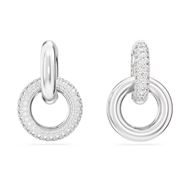 Picture of Pendientes de aro Dextera baño rodio