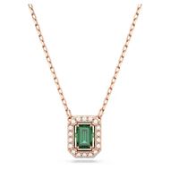 Picture of Gargantilla Millenia Dancing verde baño tono oro rosa