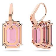 Foto de Pendientes Millenia color rosa y baño tono rosa