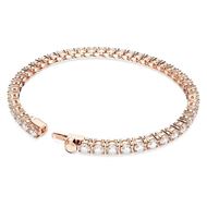 Foto de Pulsera Matrix estilo riviere talla M y baño tono rosa