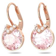 Picture of Pendientes Bella V color rosa y baño tono rosa
