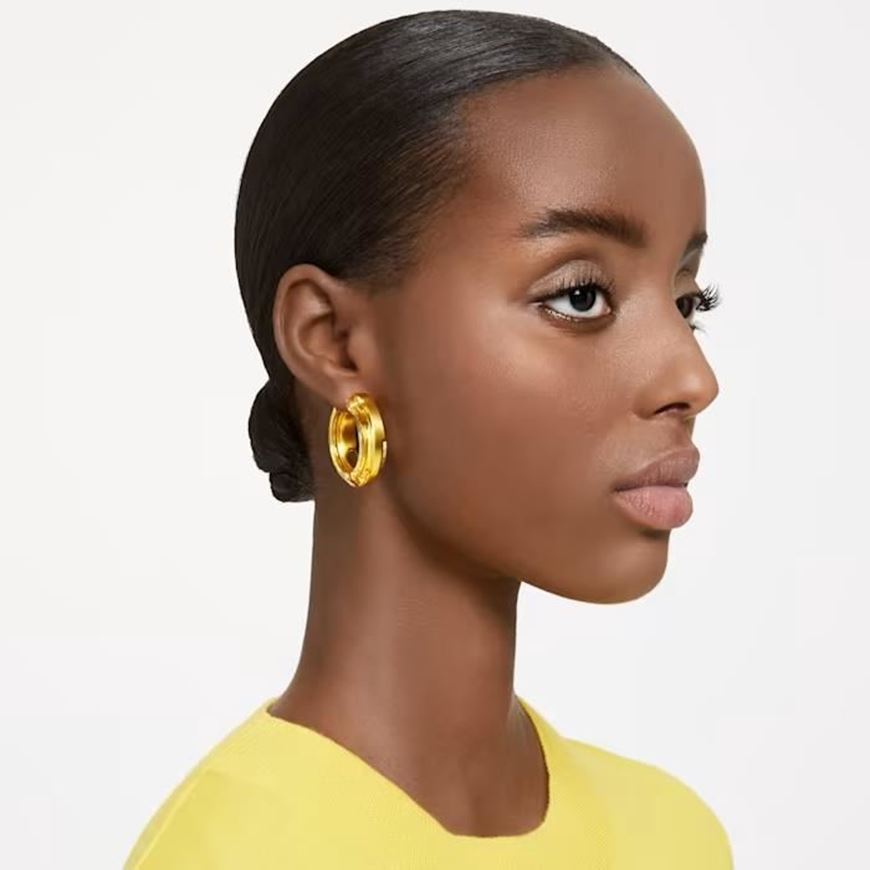 Picture of Pendientes de aro Lucent color amarillo