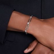Foto de Pulsera Constella con baño de rodio