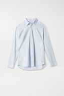 Picture of Camisa textura azul claro lisa