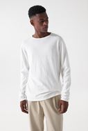 Picture of Jersey de punto fino blanco perlado