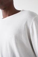 Picture of Jersey de punto fino blanco perlado