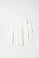 Picture of Jersey de punto fino blanco perlado