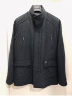 Foto de Chaquetón paño fino gris marengo