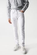 Picture of Pantalón vaquero blanco slim fit