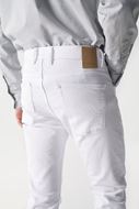 Picture of Pantalón vaquero blanco slim fit