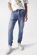 Foto de Pantalón vaquero S-Resist azul claro Slim fit