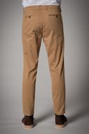 Picture of Pantalón gabardina elástico marrón Slim fit