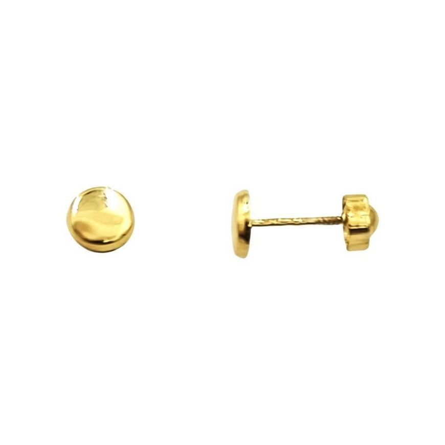 Picture of Pendientes botoncitos de bebé en oro amarillo 18kt