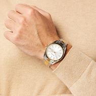 Foto de Reloj Seiko Neo Classic doble calendario bicolor