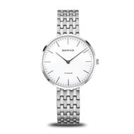 Foto de Reloj Titanium mujer plateado y esfera blanca