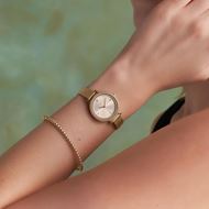 Foto de Reloj Olivia Burton Classic Vintage bead Gold Mesh