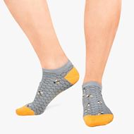 Foto de Calcetines Tobilleros Bees gris L