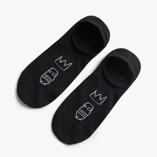 Picture of Calcetines Invisibles Basquiat Sugar Ray negro L